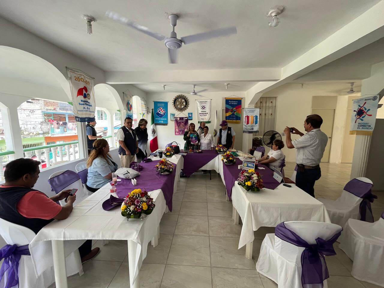 Obra de servicio Club Rotario Totonacapan Papantla 8